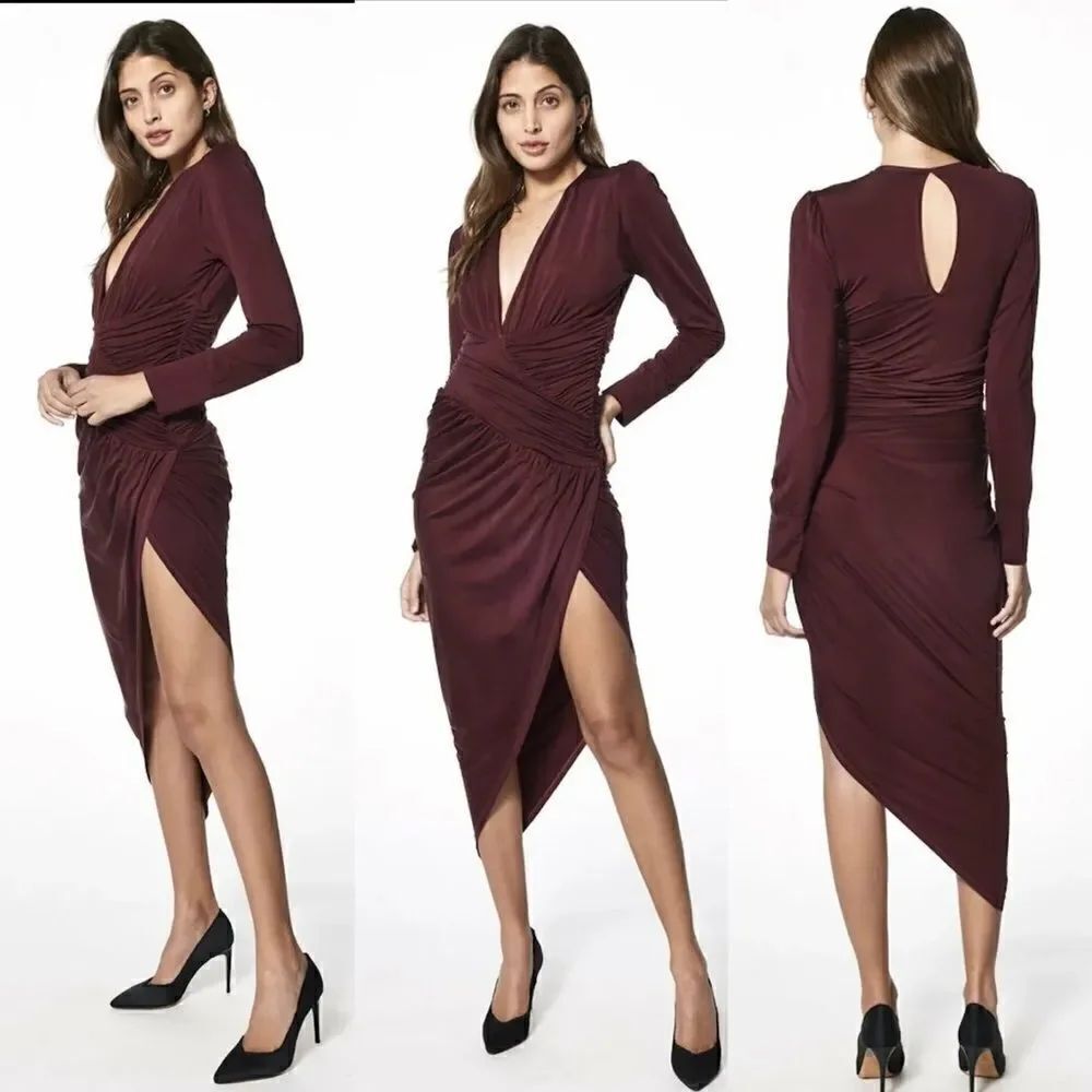 Young Fabulous & Broke- Women’s Sexy Genesis Dress in Jam Stretch, Size Large